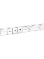 Hansgrohe RainSelect matt fehér termosztát falsík alatti sze