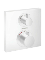 Hansgrohe Ecostat Square matt fehér falsík alatti termosztát
