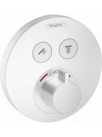 Hansgrohe ShowerSelect S matt fehér termosztátos csaptelep 1