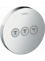 Hansgrohe ShowerSelect S 3 fogyasztós csaptelep, króm 157450