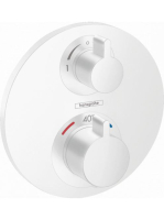 Hansgrohe Ecostat S matt fehér falsík alatti termosztátos cs