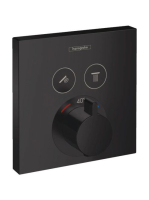 Hansgrohe ShowerSelect 2 fogyasztós matt fekete termosztát f