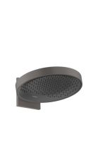 Hansgrohe Rainfinity 360 1jet szálcsiszolt fekete/króm fejzu