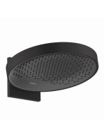 Hansgrohe Rainfinity 360 1jet, matt fekete fejzuhany fali cs