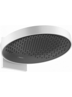Hansgrohe Rainfinity 360 1jet, matt fehér fejzuhany fali csa