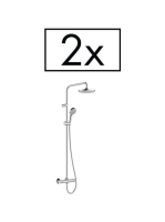 Hansgrohe Vernis Blend Zuhanyrendszer 200, 1 jet, termosztát