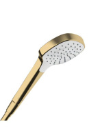 Hansgrohe Croma E 1jet kézizuhany, polírozott arany hatású 2