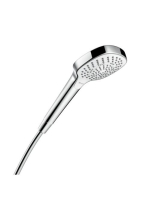 Hansgrohe Croma E 1jet kézizuhany EcoSmart, króm/fehér 26815