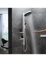 Hansgrohe Rainfinity matt fehér zuhanyrendszer 360 1jet fals