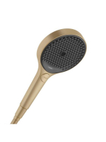 Hansgrohe Rainfinity 130 3jet szálcsiszolt bronz kézizuhany