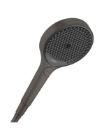 Hansgrohe Rainfinity 130 3jet szálcsiszolt fekete/króm kéziz
