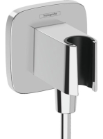 Hansgrohe FixFit Porter Q zuhanytartó fali csatlakozóval 268