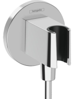 Hansgrohe FixFit Porter S zuhanytartó fali csatlakozóval, kr