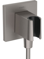 Hansgrohe FixFit Porter E zuhanytartó fali csatlakozóval, sz