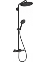 Hansgrohe Croma Select S 280 1jet matt fekete zuhanyrendszer