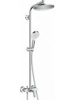 Hansgrohe Crometta S 240 1jet króm zuhanyrendszer csaptelepp