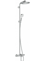 Hansgrohe Crometta S 240 1jet króm zuhanyrendszer kádtöltőve