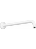 Hansgrohe matt fehér zuhanykar 389mm 27413700 - Fürdőszoba -