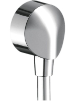 Hansgrohe Fixfit E fali króm csatlakozó 27454000 - Fürdőszob