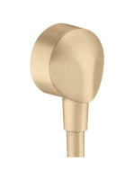 Hansgrohe Fixfit E fali szálcsiszolt bronz csatlakozó 274541