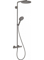 Hansgrohe Raindance Select S 240 1jet szálcsiszolt fekete/kr