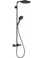 Hansgrohe Raindance Select S matt fekete zuhanyrendszer 240