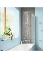 Hansgrohe Croma E 280 1jet króm zuhanyrendszer termosztátos