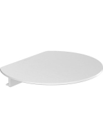 Hansgrohe WallStoris Polc matt fehér 27915700 - Fürdőszoba -