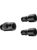 Hansgrohe fekete gyorscsatlakozó szett 28346000 - Fürdőszoba