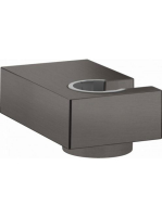 Hansgrohe Porter E szálcsiszolt fekete/króm zuhanytartó 2838