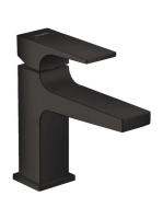 Hansgrohe Metropol 100 mosdócsaptelep matt fekete push-open