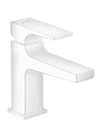 Hansgrohe Metropol 100 mosdócsaptelep matt fehér push-open l