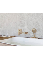 Hansgrohe Metropol szálcsiszolt bronz kádtöltő 32543140 - Fü
