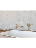 Hansgrohe Metropol szálcsiszolt bronz falsík alatti kádcsapt