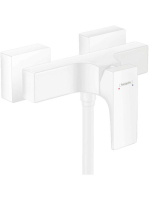 Hansgrohe Metropol falsíkon kívüli matt fehér zuhanycsaptele