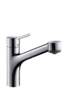 Hansgrohe Talis S elektromos mosogató csaptelep, króm 328420