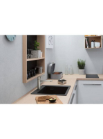 Hansgrohe S510-F450 beépített mosogató, grafit fekete 433121