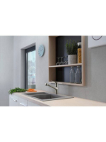 Hansgrohe S51 S510-F635 beépített mosogató 180/450 két meden