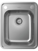 Hansgrohe S41 Beépíthető mosogató 520x420 szifonnal és autom