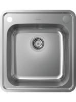 Hansgrohe S41 Beépíthető mosogató 480x520 szifonnal és autom