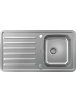 Hansgrohe S41 Beépíthető csepegtetőtálcás mosogató 915x505 s