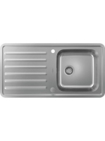 Hansgrohe S41 Beépíthető csepegtetőtálcás mosogató 975x505 s