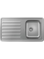 Hansgrohe S41 Beépíthető csepegtetőtálcás mosogató szifonnal