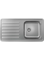 Hansgrohe S41 Beépíthető csepegtetőtálcás mosogató szifonnal