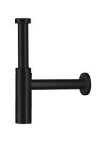 Hansgrohe Flowstar S matt fekete dizájnszifon 52105670 - Für