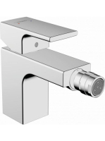 Hansgrohe Vernis Shape Egykaros szögletes bidé csaptelep fém