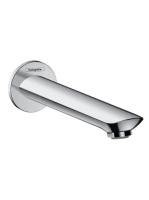 Hansgrohe Novus fali kádtöltő 192 mm, króm 71320000 - Fürdős