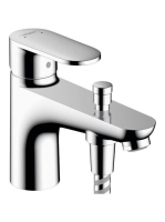Hansgrohe Vernis Blend egykaros kád- és zuhanycsaptelep Mono
