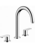Hansgrohe Vernis Blend 3 lyukú mosdócsaptelep automata lefol