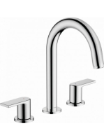 Hansgrohe Vernis Shape 3 lyukú mosdócsaptelep automata lefol